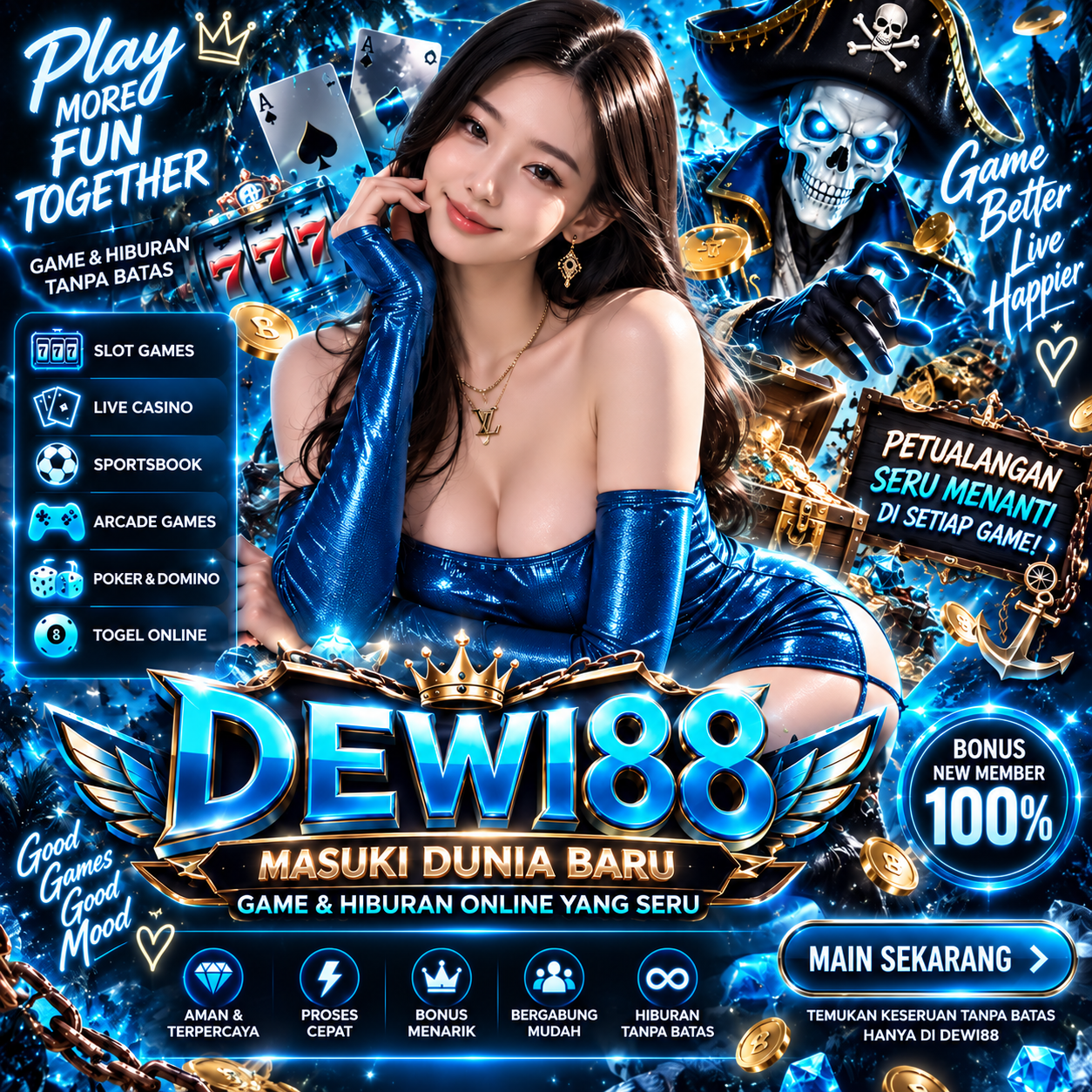 DEWI88 | Masuki Dunia Baru Game & Hiburan Online yang Seru